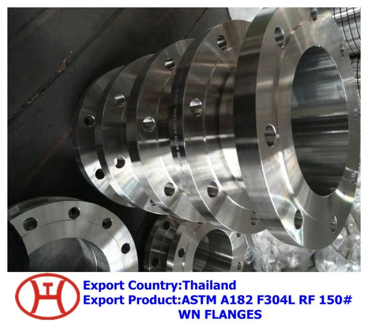 ASTM A 182  F 304 L RF  150 # WN 플랜지
