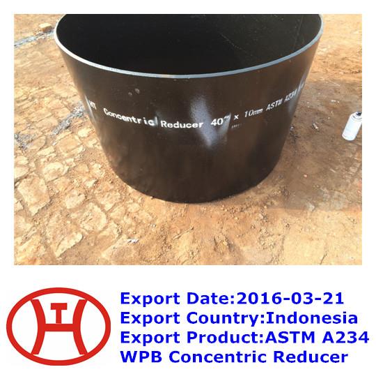 ASTM A 234 WPB 동심 감속기