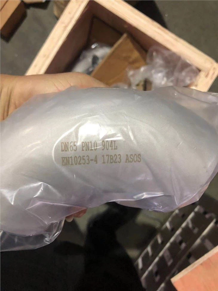 ASTM A 403 WP 904 L 팔꿈치