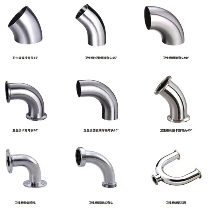 Pipe Fitting 1/2 Elbow 4 Inch Stainless Steel 90 Degree Elbow
